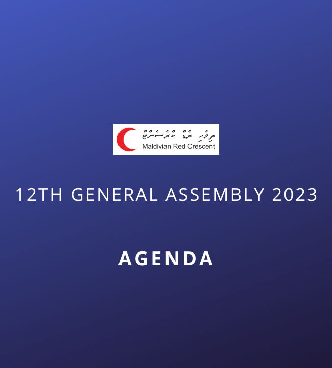 Image of 12th General Assembly Agenda